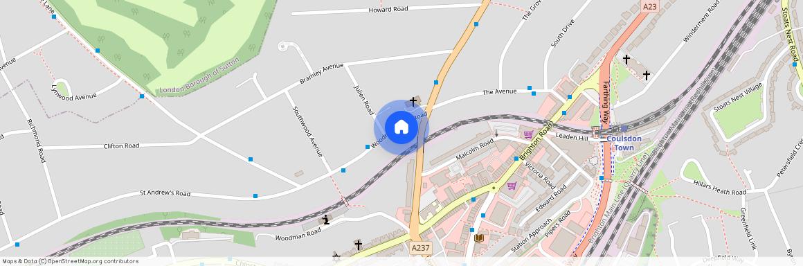 FLAT 4 3A WOODMANSTERNE ROAD COULSDON SURREY CR5 2DG