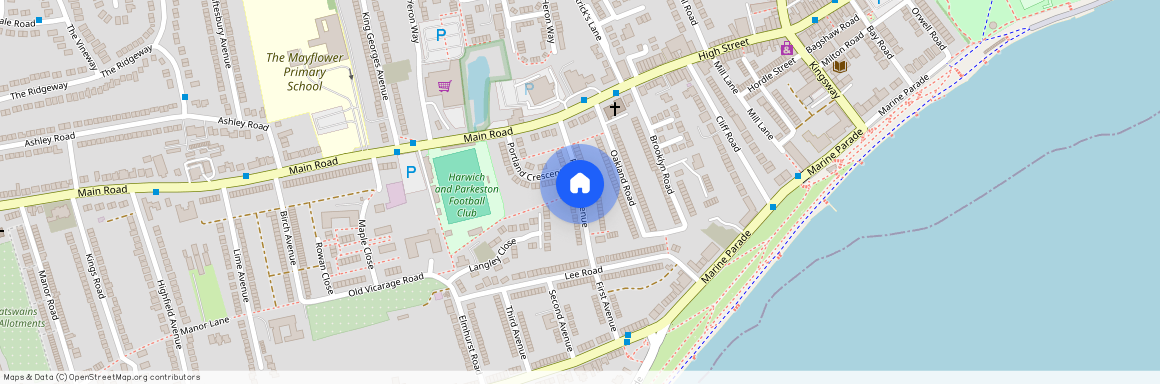 Portland Avenue, Harwich, Essex, CO12