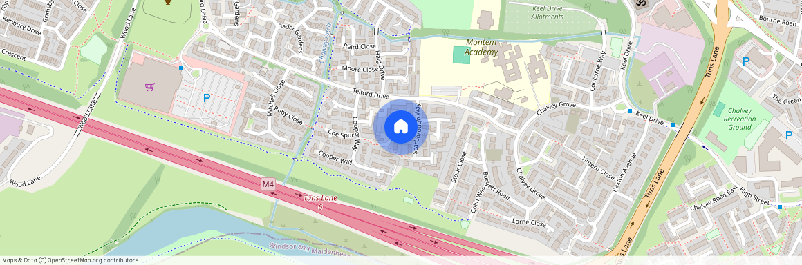 Bridlington Spur, Cippenham SL1