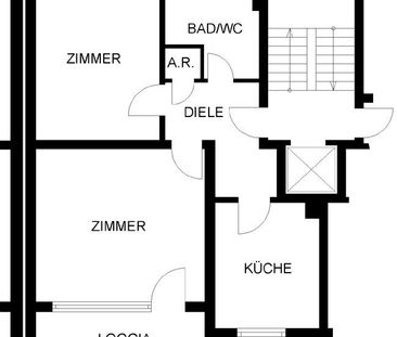 Wohnung in Herne-Horsthausen mit Balkon - Photo 1