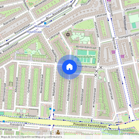 Rijnbuurt, 1079 GL, Kinderdijkstraat, Amsterdam