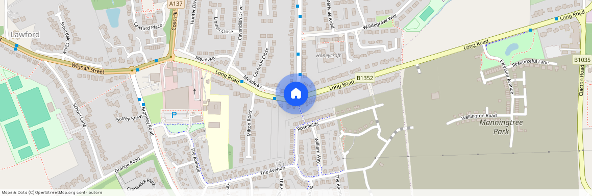 Long Road, Lawford, Manningtree