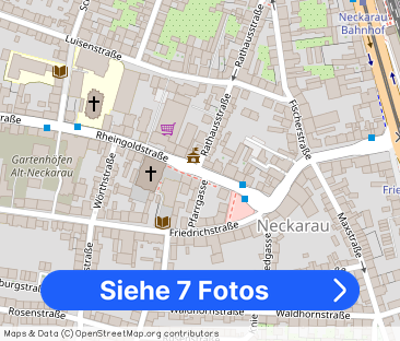 Gepflegte, zentral gelegene 2 Zimmer Wohnung in Mannheim-Neckarau - Foto 1