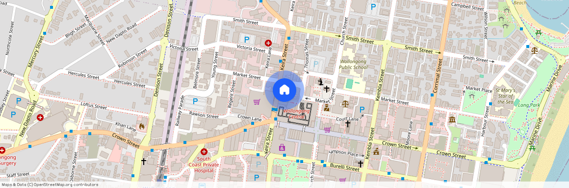 Wollongong CBD, Wollongong and Illawarra