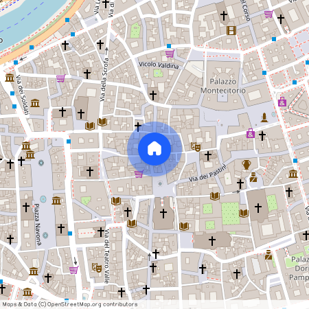 Piazza della Maddalena, Rome, Lazio 00186