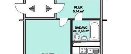 Ihr neues Zuhause: günstige 2-Zimmer-Wohnung - Photo 1