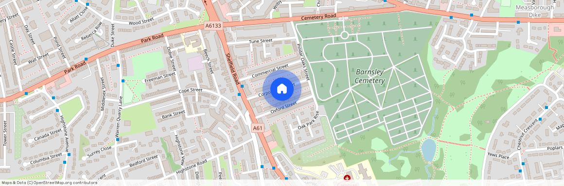 Corporation Street, Barnsley, South Yorkshire, S70