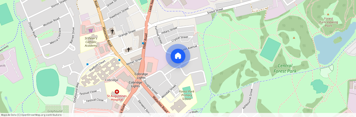 James Broom Hall Place, Hanley, Stoke-on-Trent, ST1