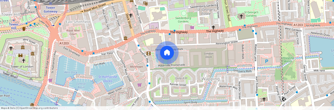 3 Merino Gardens, London Dock, Wapping, E1W