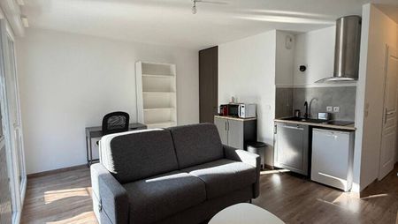 Studio 1 pièce meublé, terrasse, Artem - Photo 2