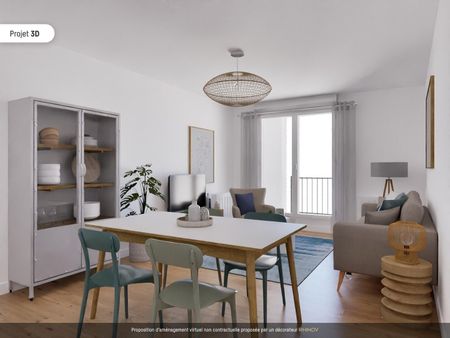 location Appartement T3 DE 66m² À BOBIGNY - Photo 2