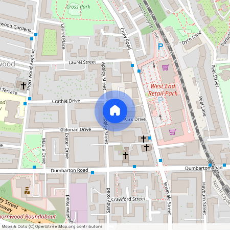 2/2, 14 Fairlie Park Drive, Partick, Glasgow, G11 7SR