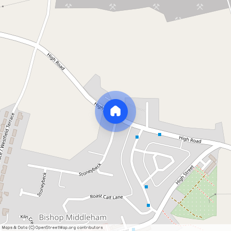 High Road, Bishop Middleham, Sedgefield District, DL17