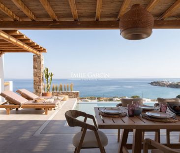 Élégante Villa avec Piscine et Vue sur Mer à Syros - Photo 6