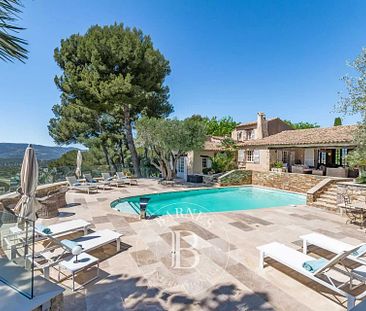 Mougins - Domaine privé - Bastide de Charme - 6 Chambres - Vue mer panoramique - Piscine - Photo 6