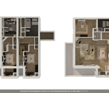 location Appartement T4 DE 88.8m² À ASNIERES - Photo 1