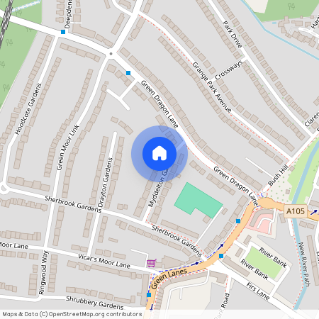 Myddelton Gardens, London, N21