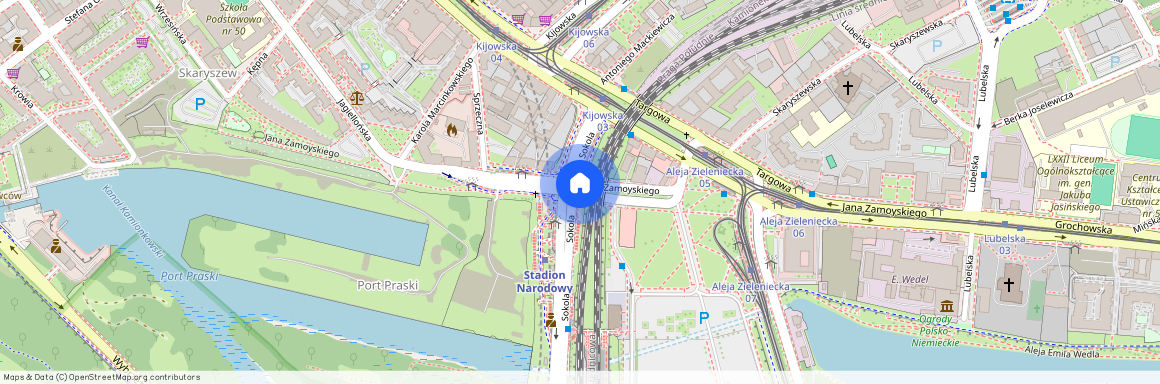 Warszawa, Praga-Południe, Warszawa, Praga-Południe, Jana, Zamoyskiego
