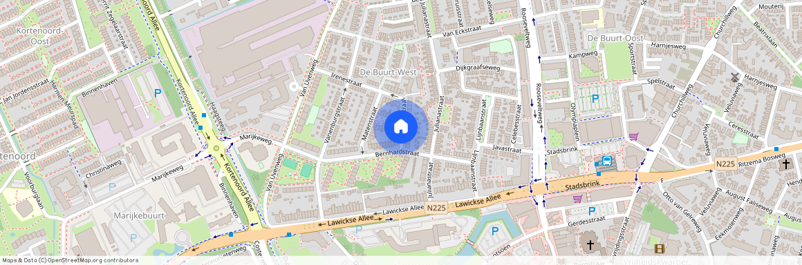 De Buurt-West, 6707 CT, Irenestraat, Wageningen