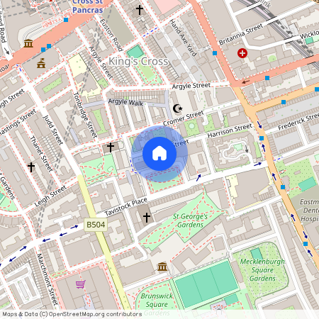 Rodmell, Regent Square, London, WC1H