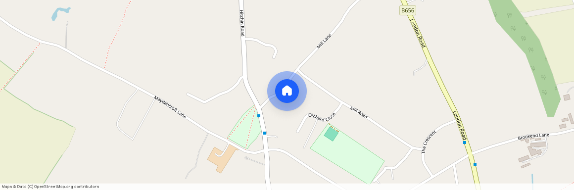 Mill Lane, Gosmore, Hitchin, Hertfordshire, SG4