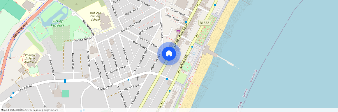 London Road South, Lowestoft