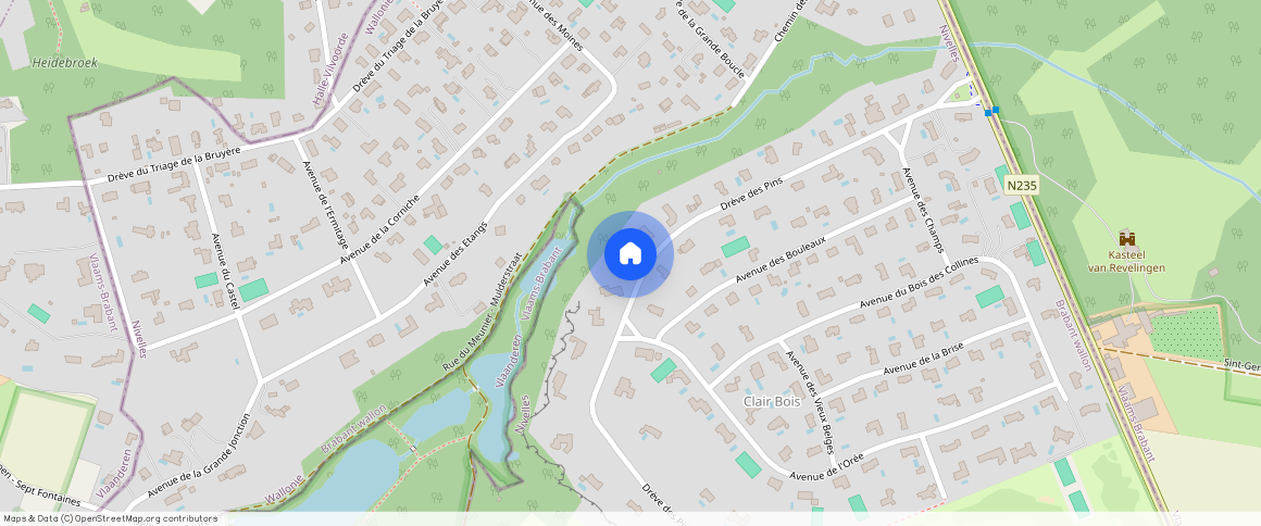 Drève des Pins **, 1420 Braine-l'Alleud