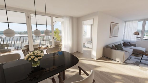 5.5 Zimmer, 116 m², 3. Stock - Photo 1