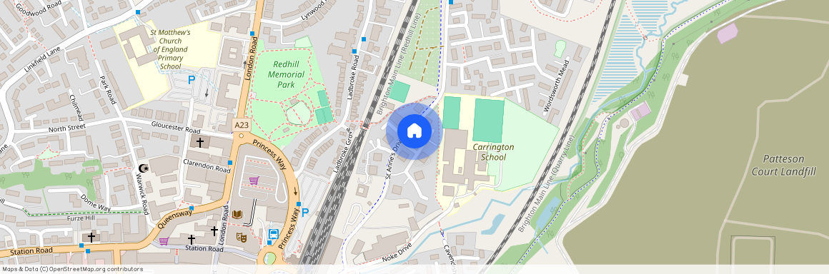 St Annes Rise, Redhill