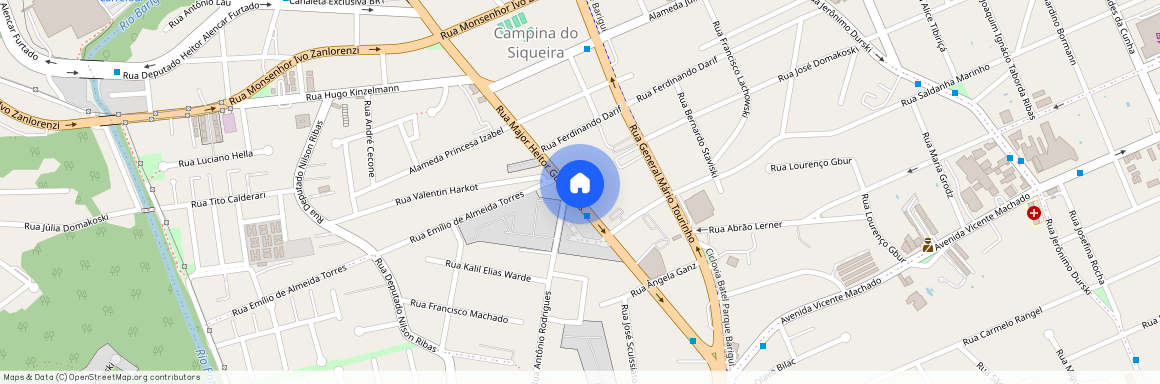 Rua Doutor Reynaldo Machado, 1340, Rebouças - Curitiba - PR