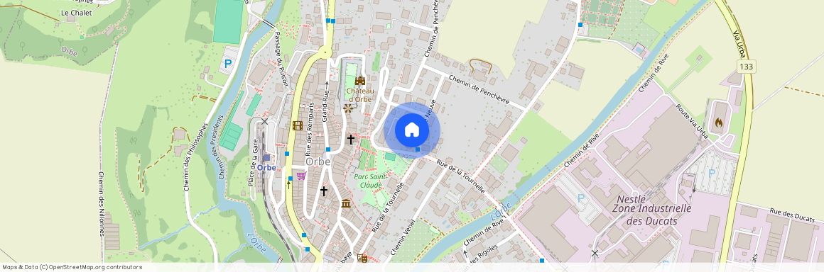 Rue Neuve 1, 1350, Orbe