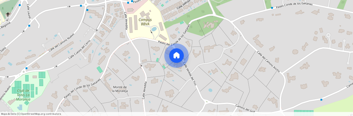 Urbanización La Moraleja, - Paseo del Conde de los Gaitanes