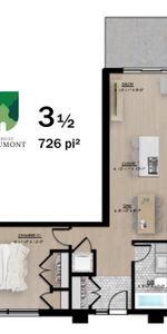 3½ neuf à louer, 1er février, Bellefeuille, Saint-Jérôme - Photo 4