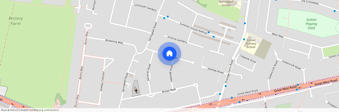 Clairvale Road, Hounslow