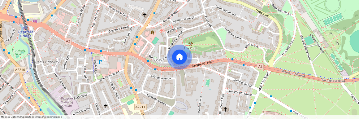 Blackheath Hill, Greenwich, London