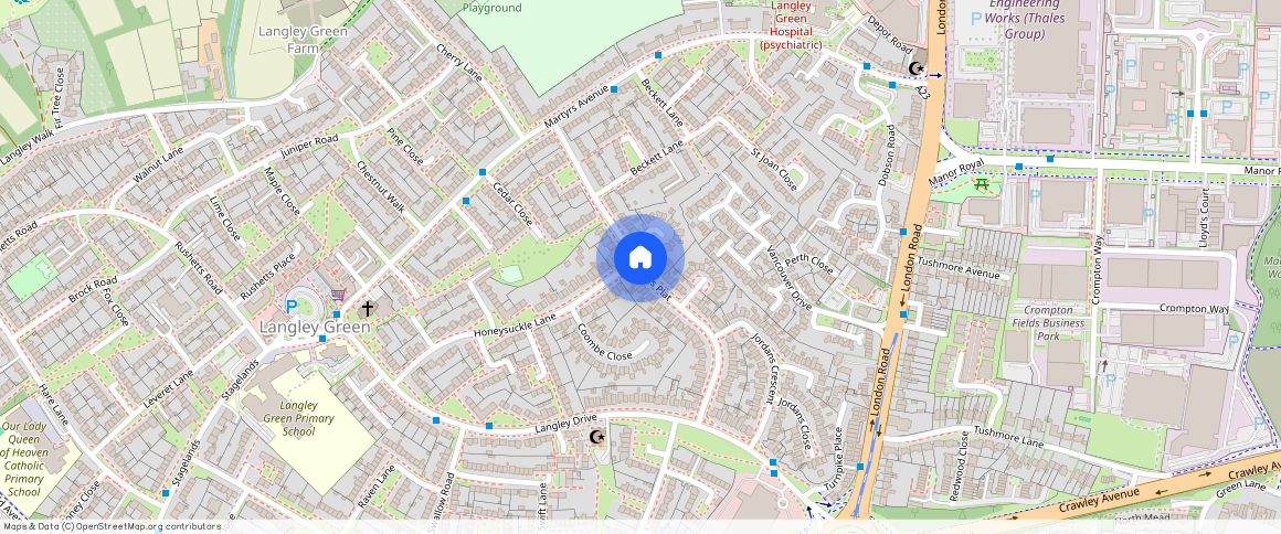 Denchers Plat, Crawley, RH11