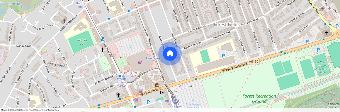 Burford Road, Nottingham, Nottinghamshire, NG7