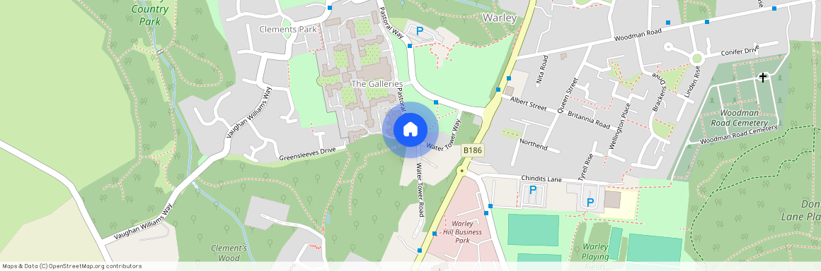 Nightingale Court, The Galleries, Warley, Brentwood