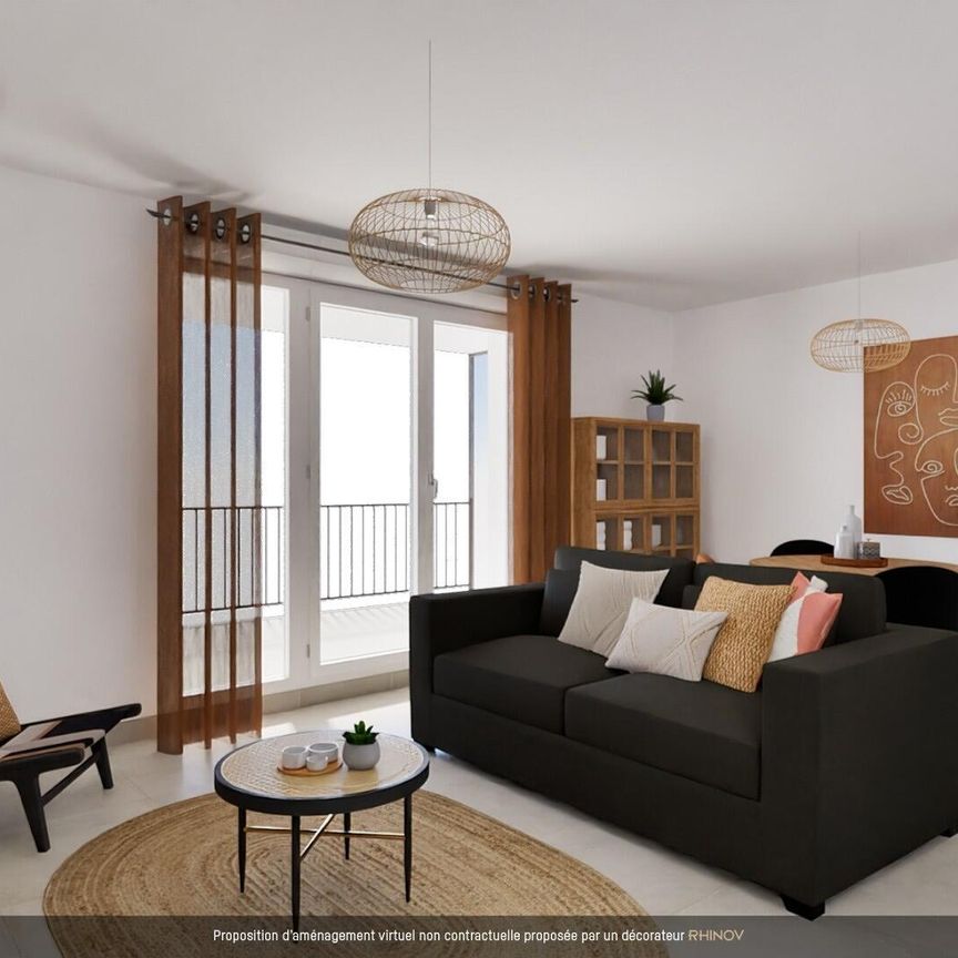 location Appartement T3 DE 59.2m² À MARSEILLE - Photo 1