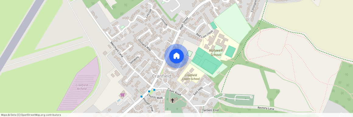 Walk House Close, Cranfield, MK43