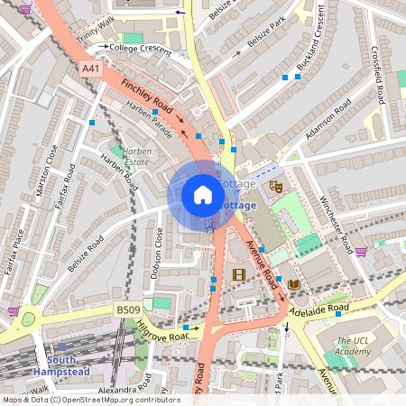 Finchley Road, Swiss Cottage, NW3