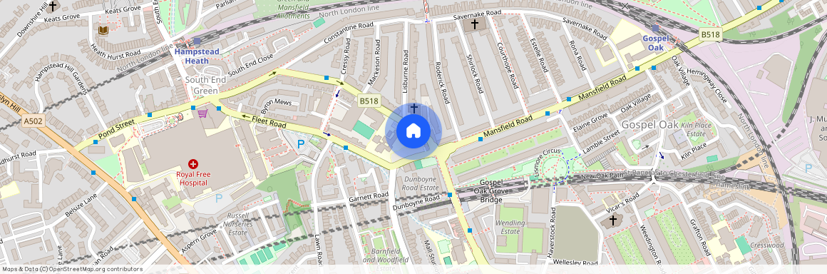 Agincourt Road, Hampstead, London, NW3