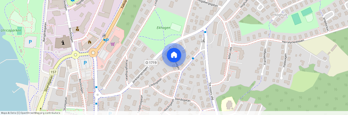 Carl Eklunds väg, Ulricehamn