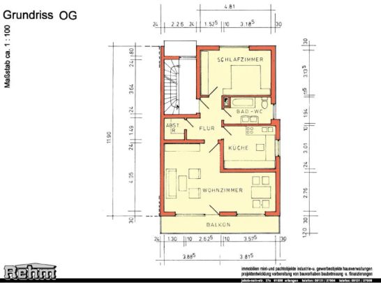 Großzg. 2 1/2 Zim.-Wohnung - Photo 1