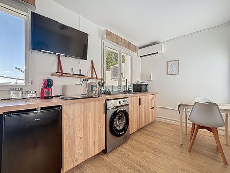 Charmant T1 meublé avec terrasse et jardin – Afa - Photo 2