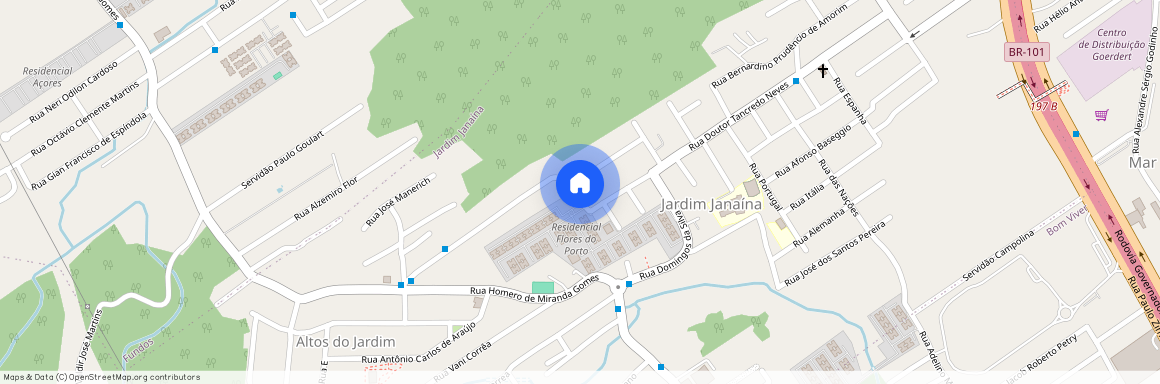 Rua Humberto Cesar De Moraes, 65, Jardim Janaína - Biguaçu