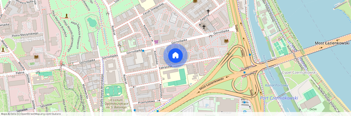 Warszawa, Śródmieście, Powiśle, Fabryczna