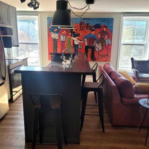 superbe Condo-loft 3 1/2 meublé et entièrement rénové à 5 minutes du métro joliette avec wifi, électtricité et chauffage inclus - Photo 2