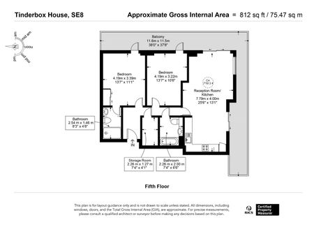 2 Bed Flat, Tinderbox House, SE8 - Photo 2