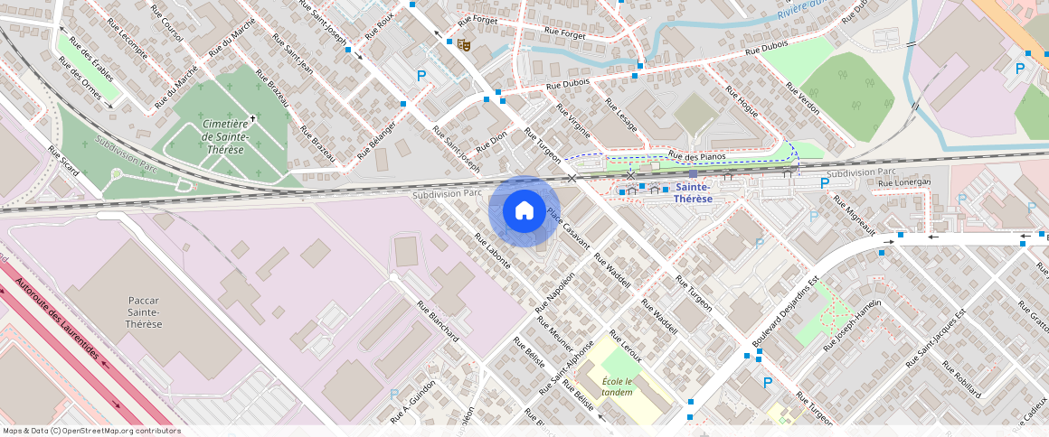 ** Place Casavant, Sainte-Thérèse, Sainte-Thérèse, Laurentides, J7E 4R9